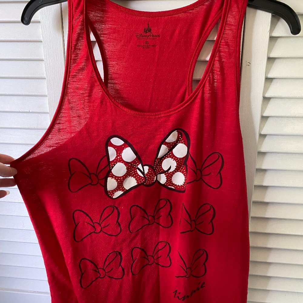 Minnie Mouse Red Tank Top, XL